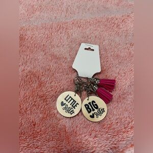 Little Sister/Big Sister Keychain Set ❤️